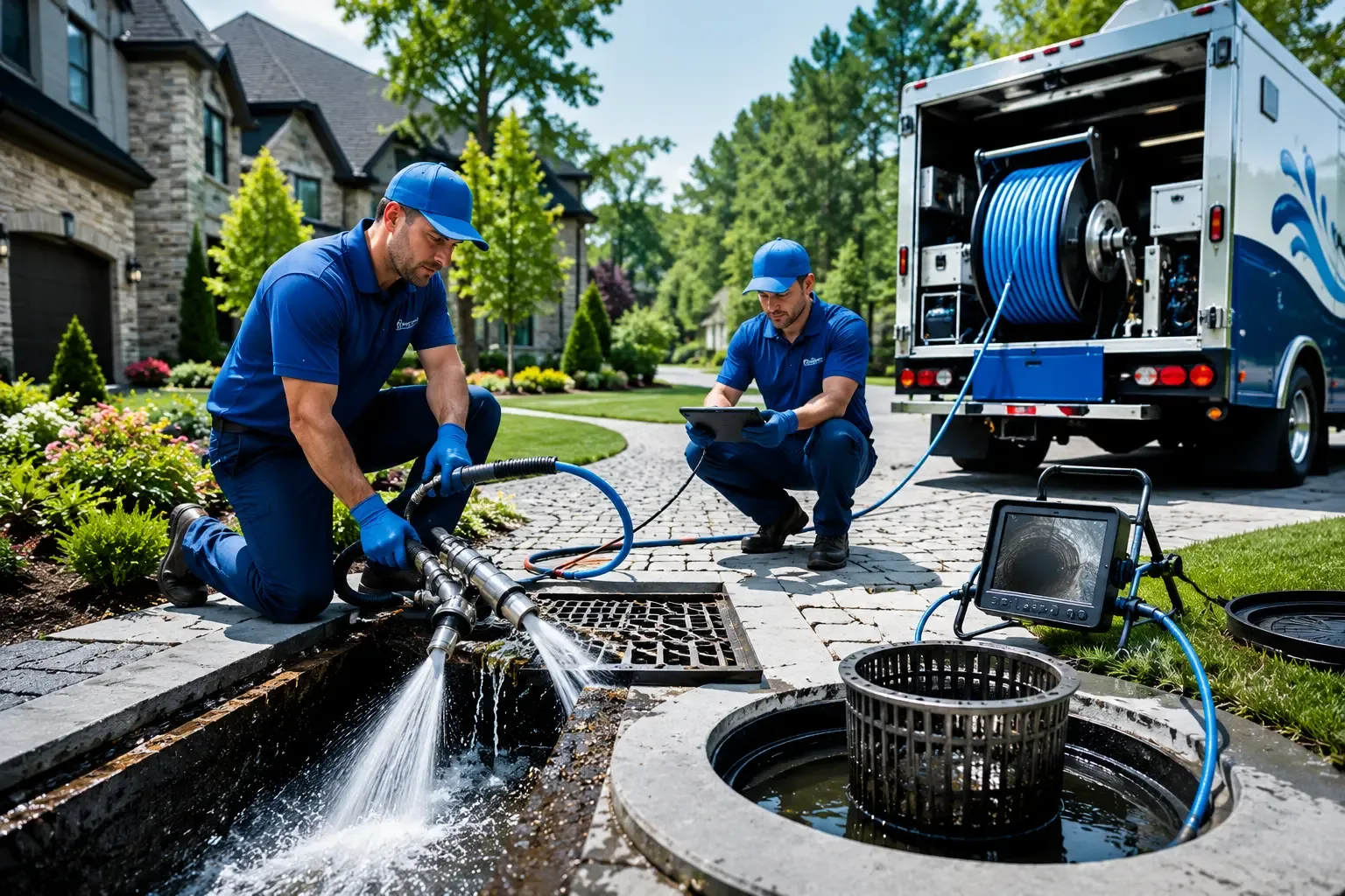 Local outdoor drain cleaning professionals in Lake, MI