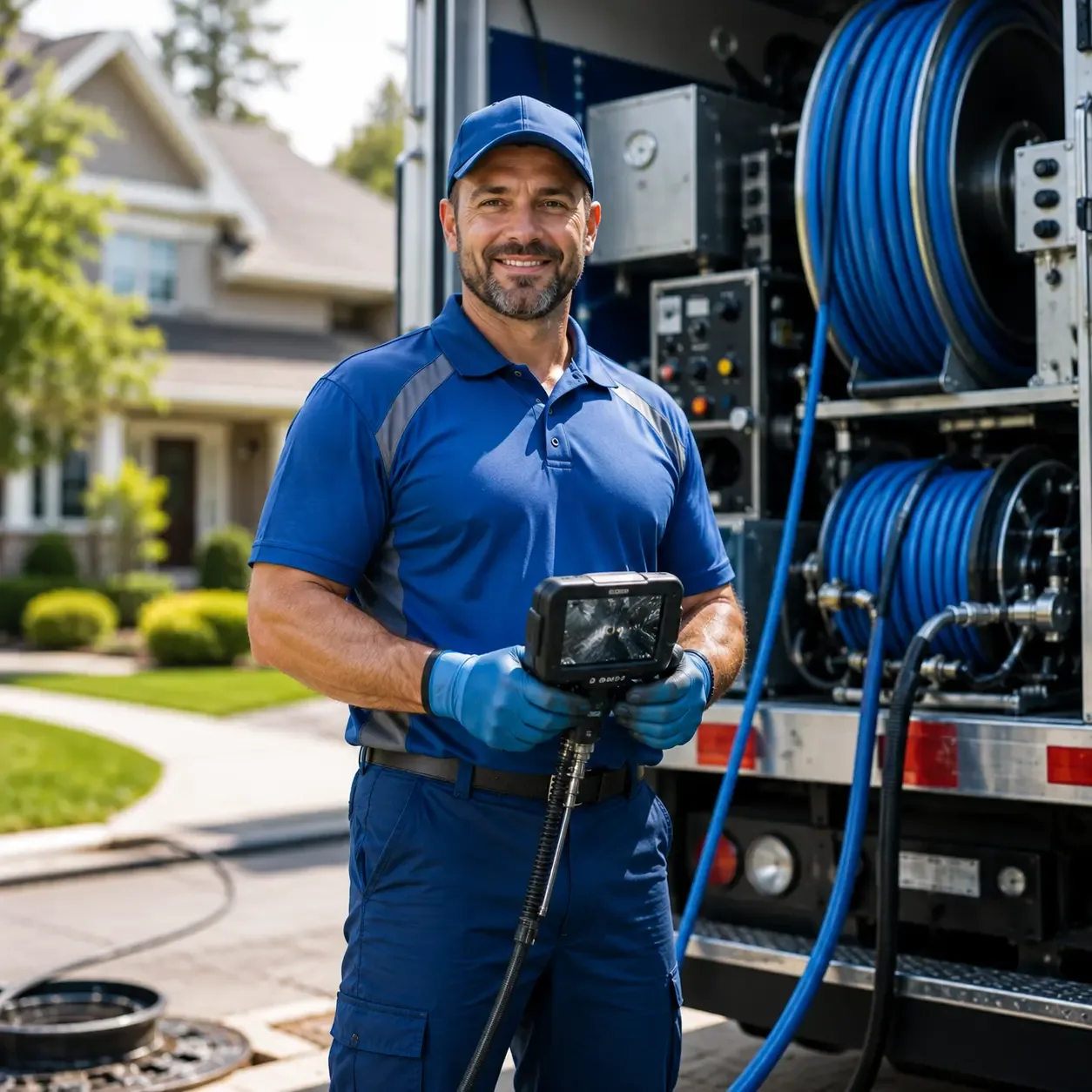 Local outdoor drain cleaning specialists in Lake, MI